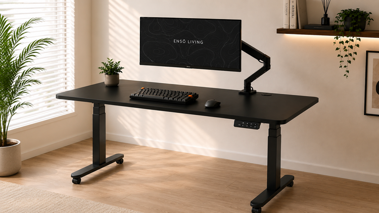 Ergonomic Chair & Standing Desk Bundle