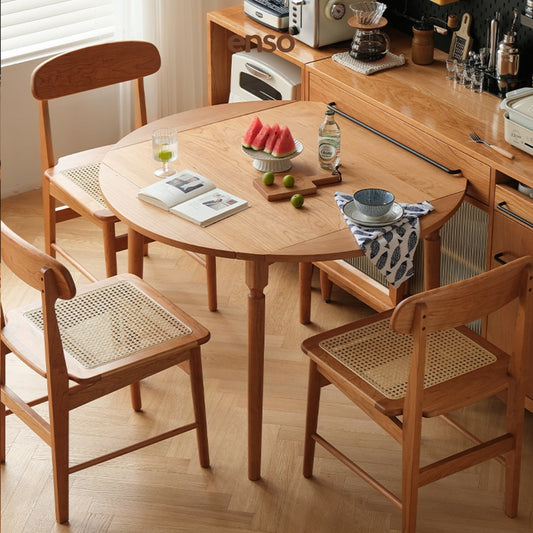 TAKUMI Solid Wood Extendable Dining Table