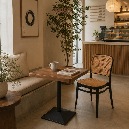 MARCEL Cafe Solid Wood Table