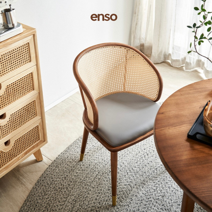 KOMOREBI Solid Wood Dining Chair