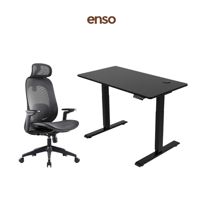 GALORA Ergonomic Office Chair + ENSO Standing Desk Bundle