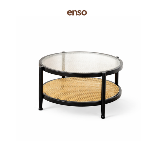 SAZA Fluted Glass Coffee Table