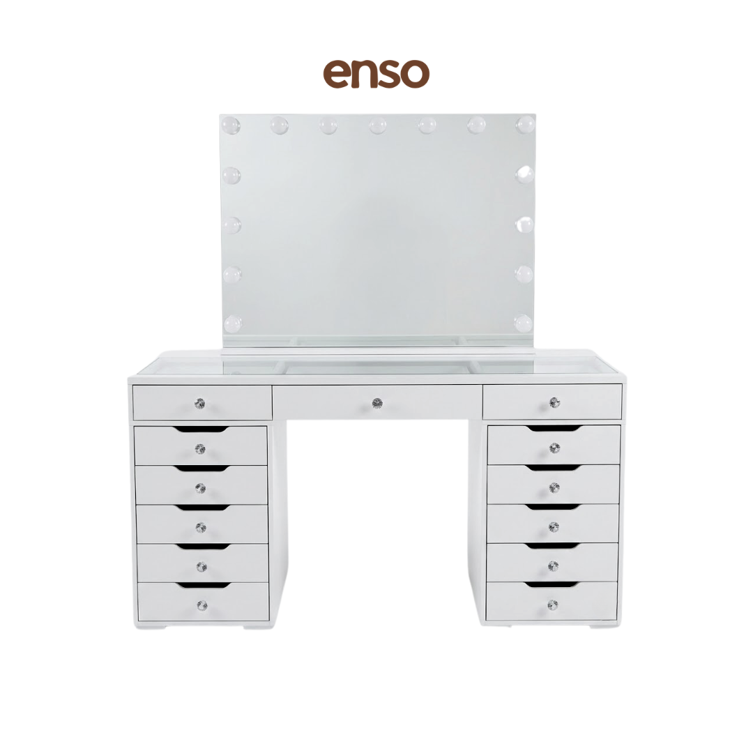 Lumiere Hollywood Spotlight Vanity Table
