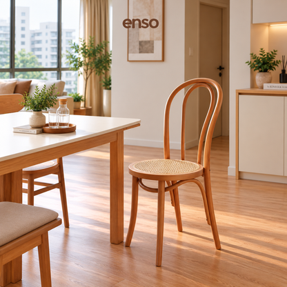 YUINA Solid Wood Dining Chair