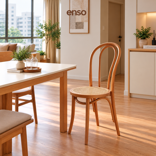 YUINA Solid Wood Dining Chair