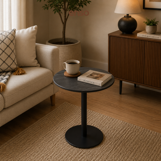 LOFT Round Lounge Stone Table