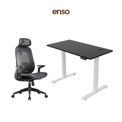 GALORA Ergonomic Office Chair + ENSO Standing Desk Bundle