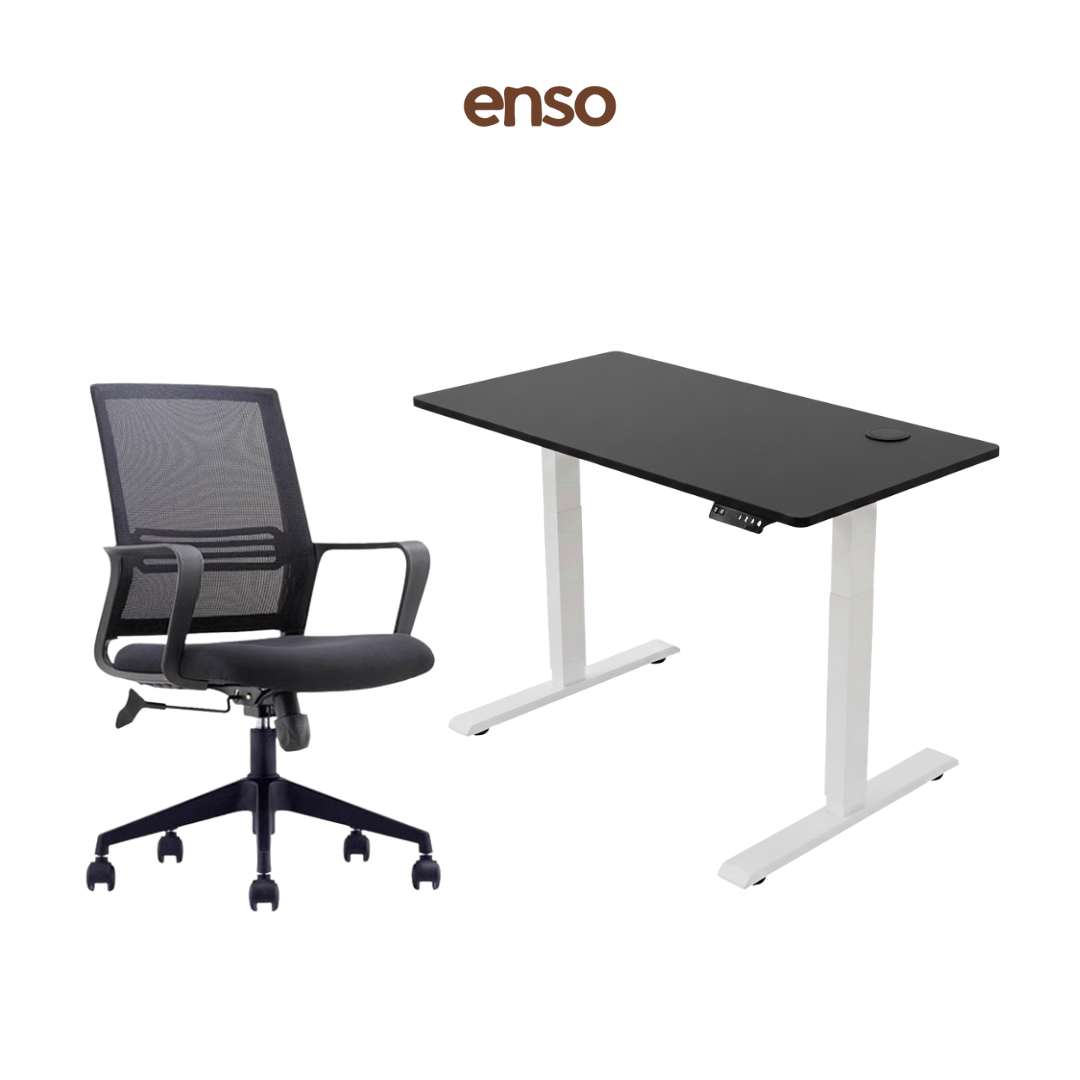ASTRA Mesh Office Chair + ENSO Classic Standing Desk Bundle