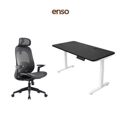 GALORA Ergonomic Office Chair + ENSO ProTouch Standing Desk Bundle