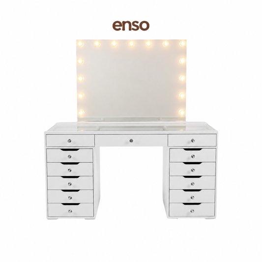 Lumiere Hollywood Spotlight Vanity Table