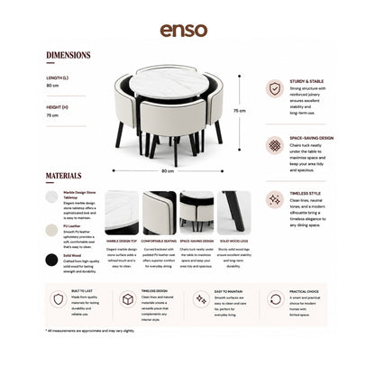 ELIOR Dining Table & Chair
