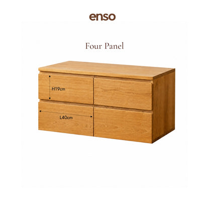 ASAMI Solid Wood Modular Tv Console