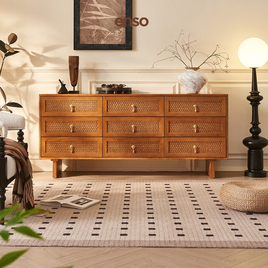 HARUKA Solid Wood Chest of Drawer