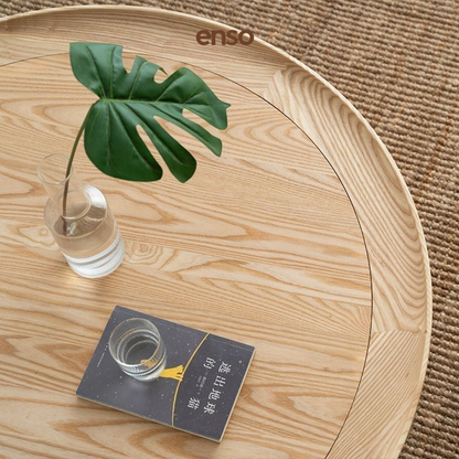 TSUMUGI Rattan Solid Wood Coffee Table