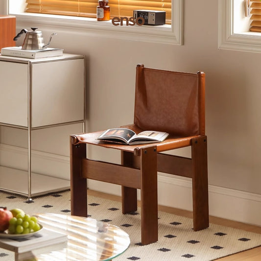 CLAUDE Leather Sling Chair
