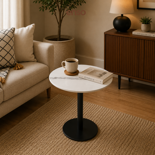 LOFT Round Lounge Stone Table