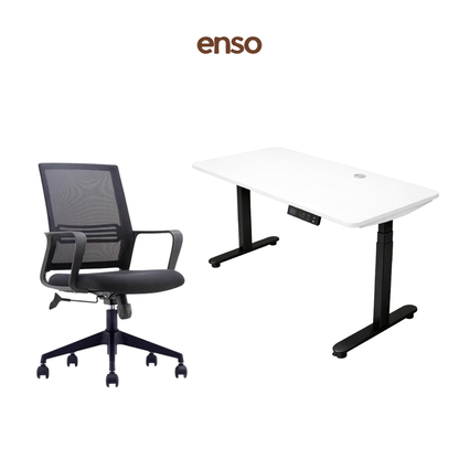 ASTRA Mesh Office Chair + ENSO ProTouch Standing Desk Bundle