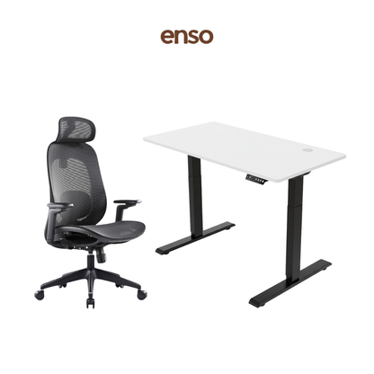 GALORA Ergonomic Office Chair + ENSO Standing Desk Bundle