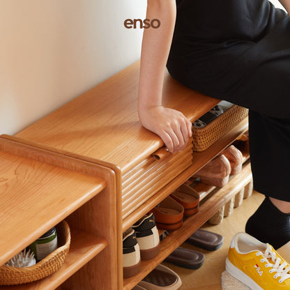 TOJI Solid Wood Bench