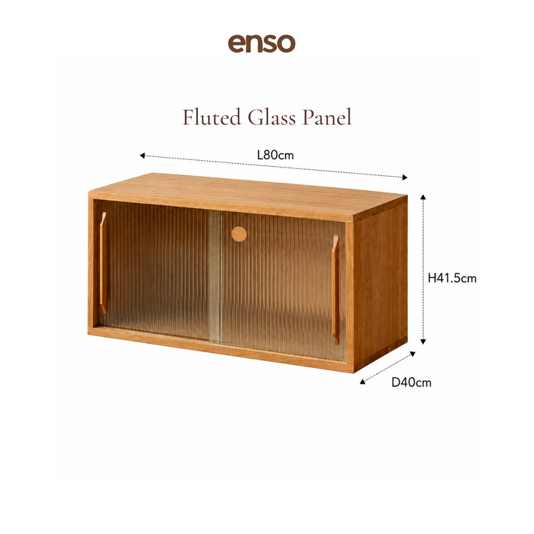 ASAMI Solid Wood Modular Tv Console