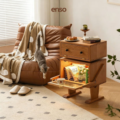 KIBO Solid Wood Cabinet