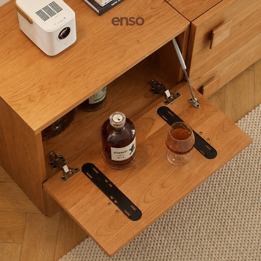 KIYOMI Solid Wood Modular Cabinet