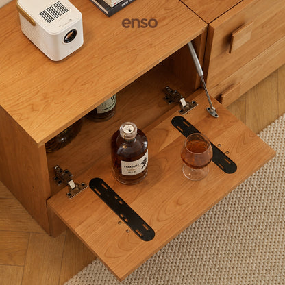 KIYOMI Solid Wood Modular Cabinet