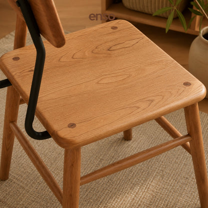 REINA Solid Wood Dining Chair
