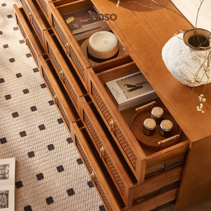 HARUKA Solid Wood Chest of Drawer