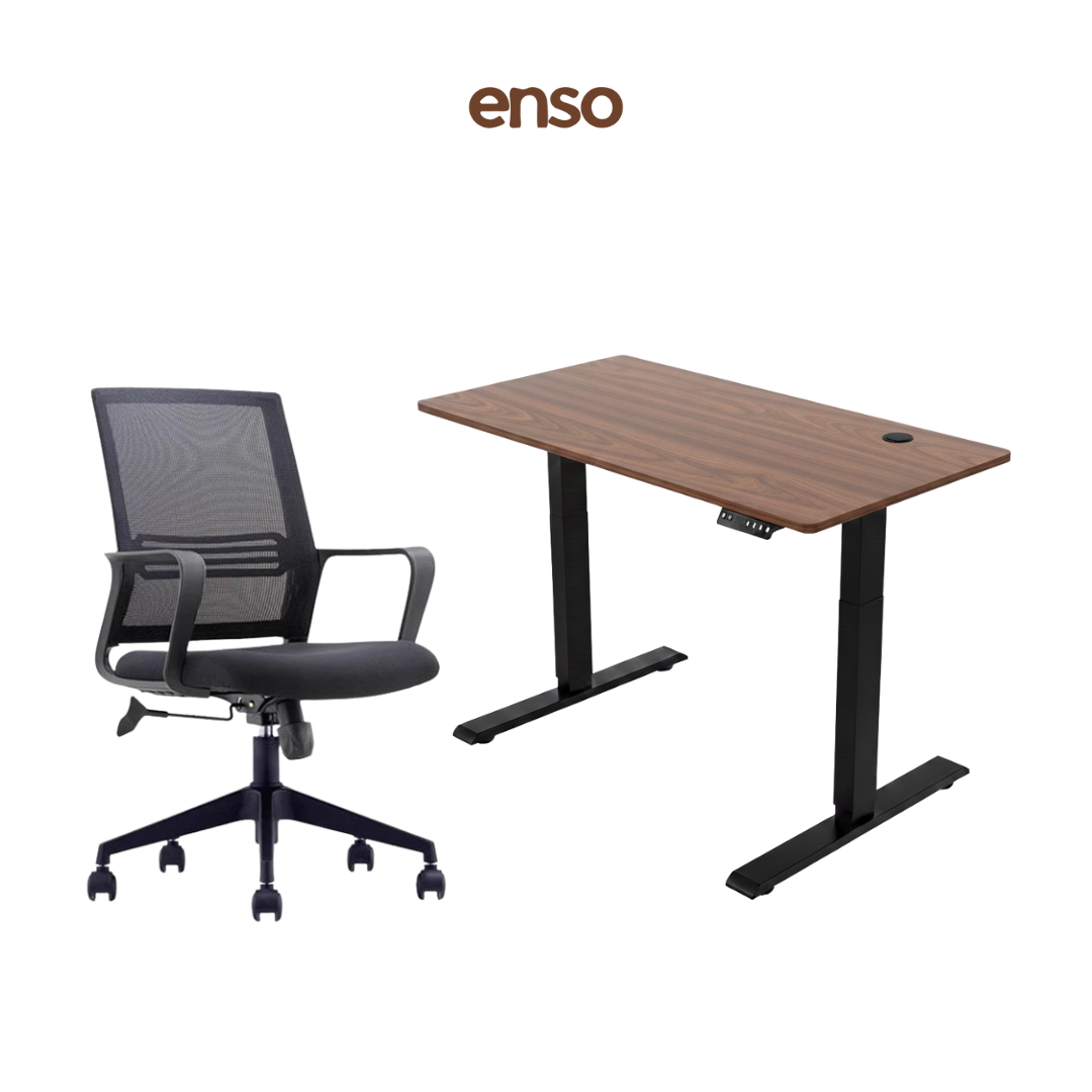 ASTRA Mesh Office Chair + ENSO Classic Standing Desk Bundle