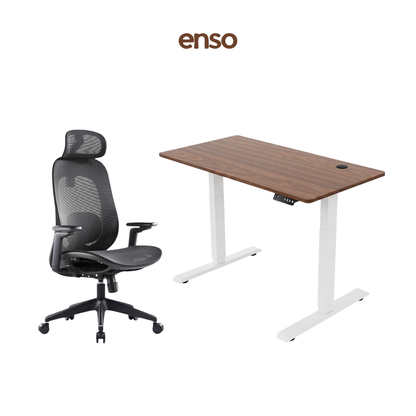 GALORA Ergonomic Office Chair + ENSO Standing Desk Bundle