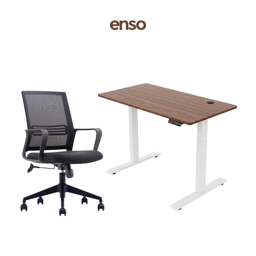 ASTRA Mesh Office Chair + ENSO Classic Standing Desk Bundle
