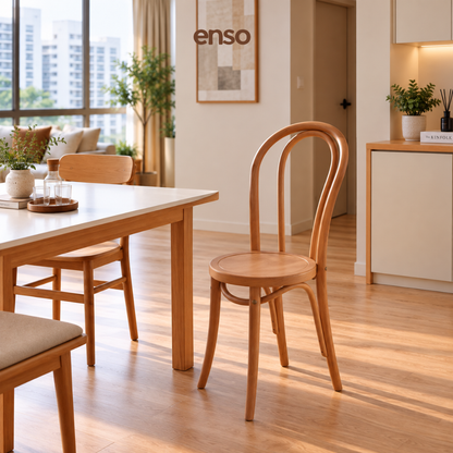YUINA Solid Wood Dining Chair