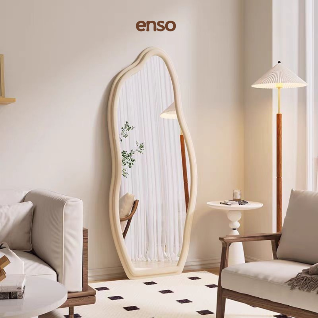 FLOAT Curvy Floor Stand Mirror