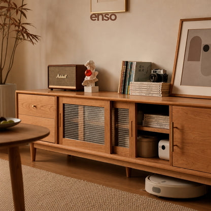KOHAKU Solid Wood Tv Console