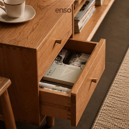 KOHAKU Solid Wood Tv Console