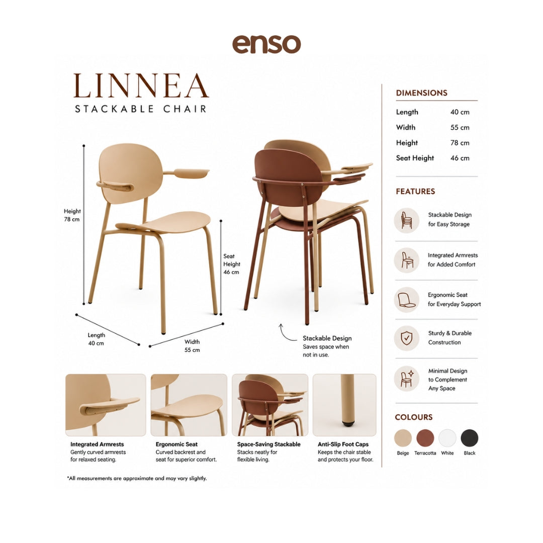 LINNEA Stackable Chair