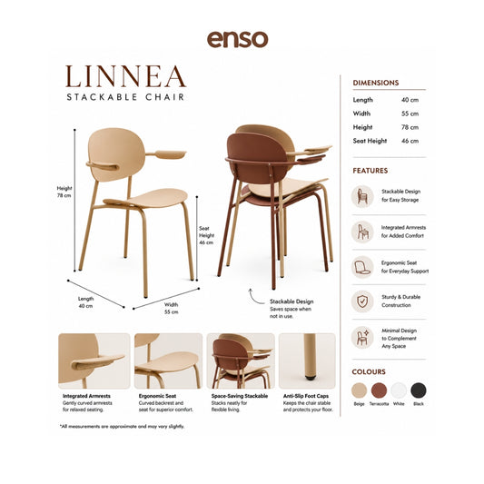 LINNEA Stackable Chair