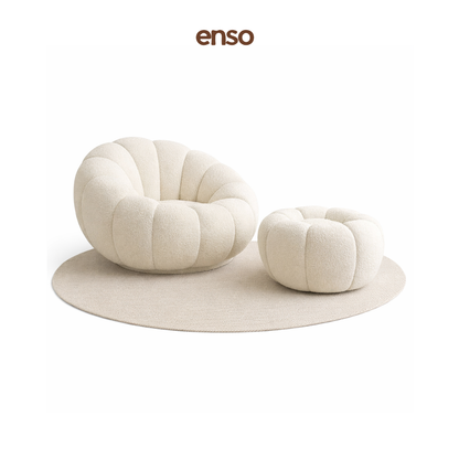 MORU Bouclé Swivel Chair