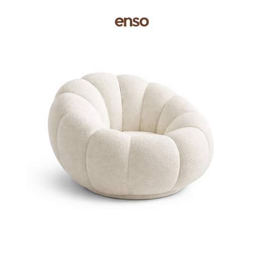 MORU Bouclé Swivel Chair