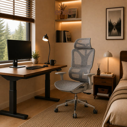 SELORA Ergonomic Office Chair (Mesh Seat)