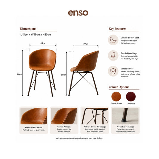 VERONA Leather Chair