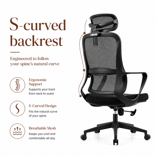 CALORA Ergonomic Office Chair