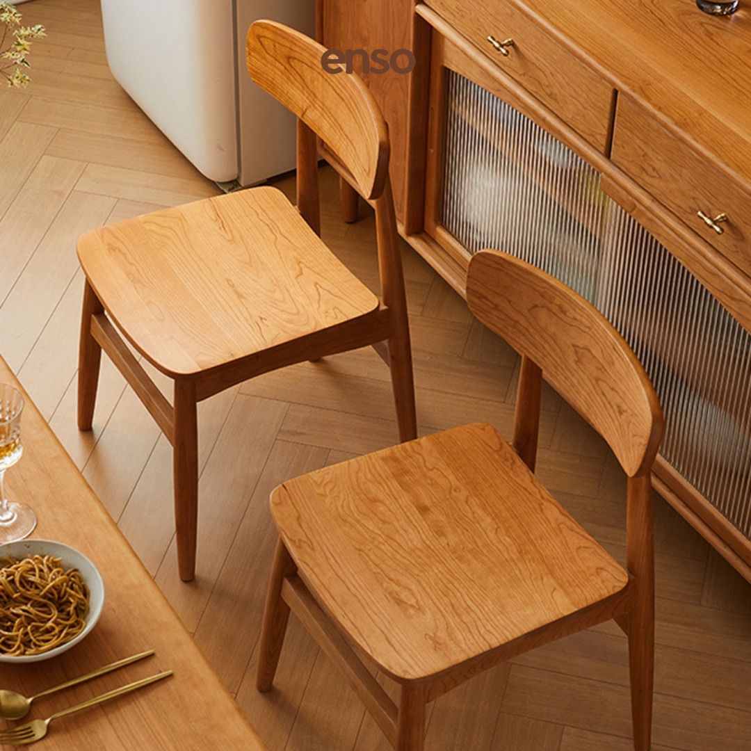 KUMI Solid Wood Dining Chair